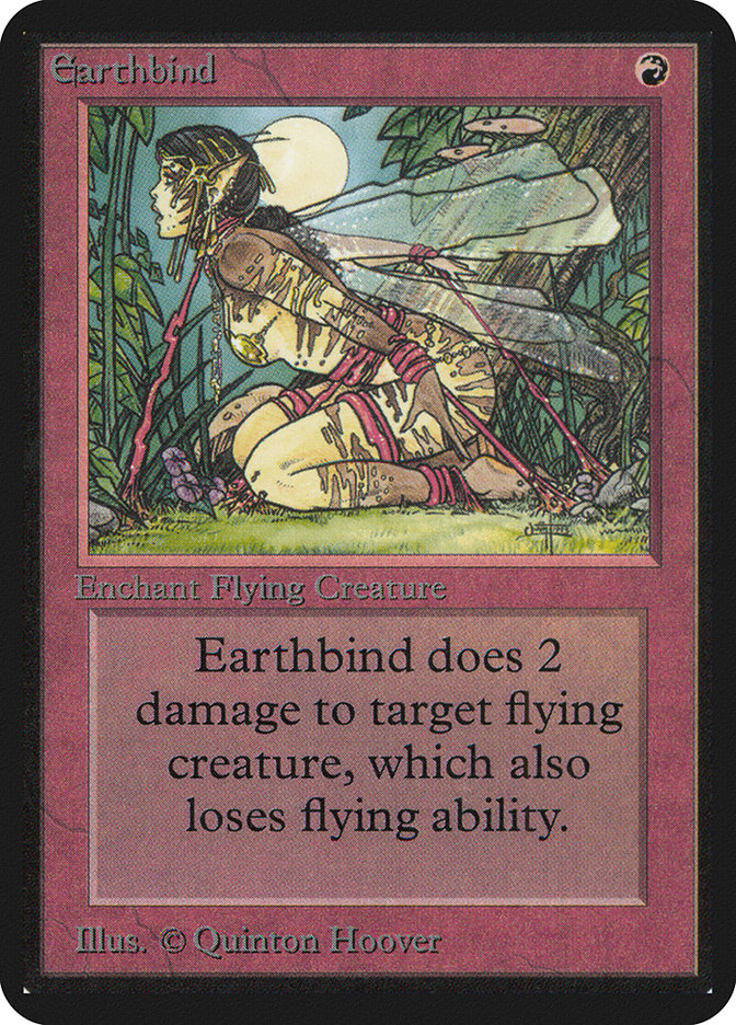 Magic the Gathering Card - Earthbind - MTG Circle