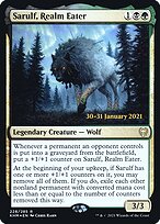 Magic the Gathering Card - Sarulf, Realm Eater - MTG Circle