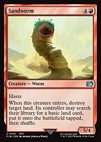 Magic the Gathering Card - Sandworm - MTG Circle