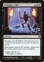 Magic the Gathering Card - Twilight's Call - MTG Circle