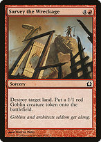 Magic the Gathering Card - Survey the Wreckage - MTG Circle