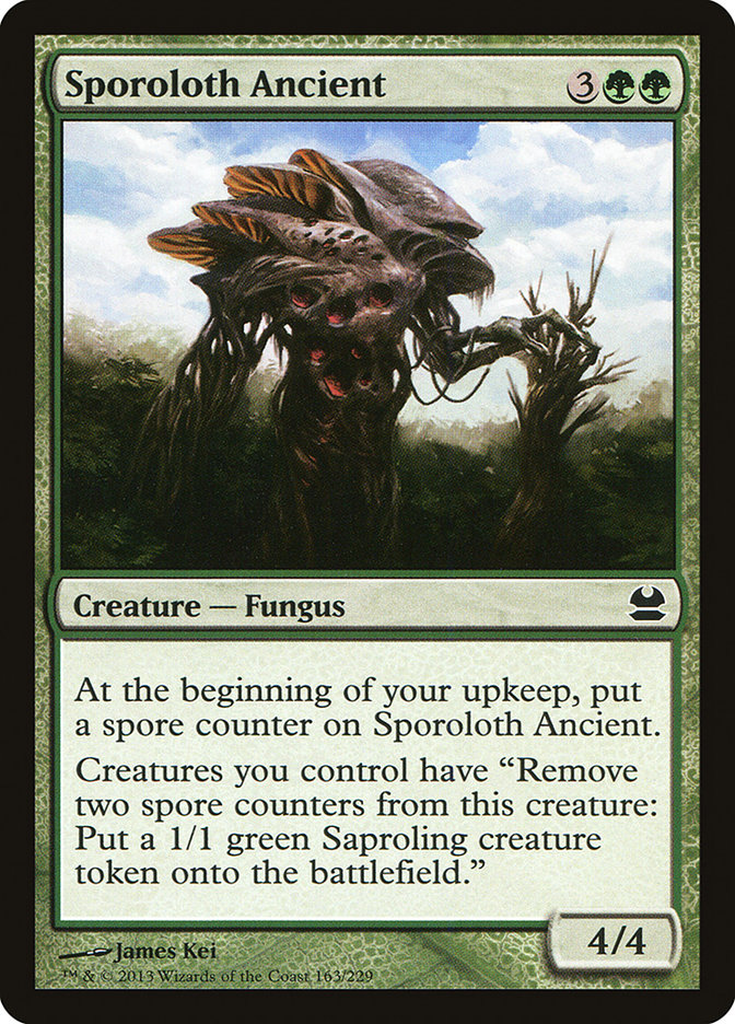 Magic the Gathering Card - Sporoloth Ancient - MTG Circle