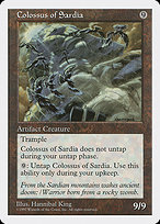 Magic the Gathering Card - Colossus of Sardia - MTG Circle
