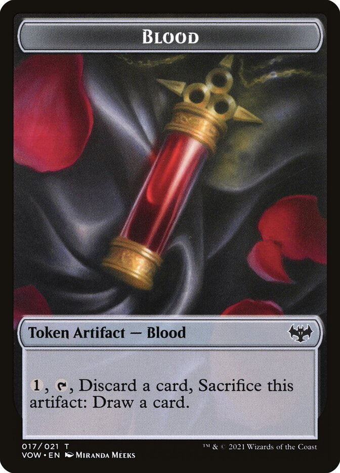 Magic the Gathering Card - Blood - MTG Circle