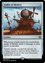 Magic the Gathering Card - Ankh of Mishra - MTG Circle