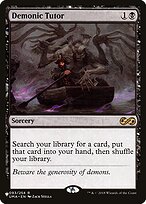 Magic the Gathering Card - Demonic Tutor - MTG Circle