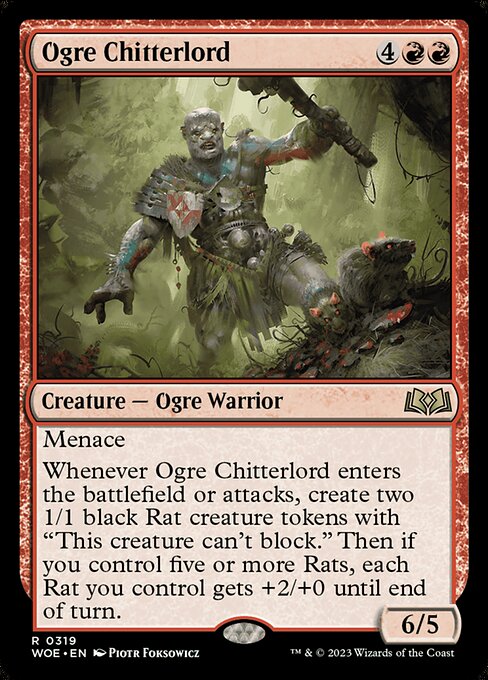 Magic the Gathering Card - Ogre Chitterlord - MTG Circle