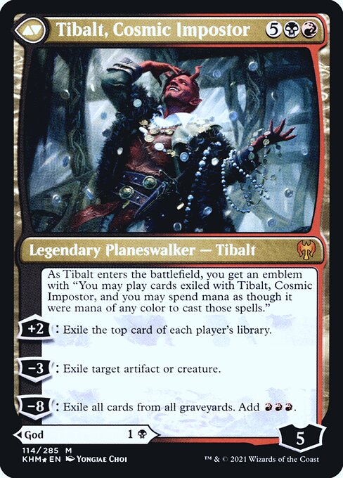 Magic the Gathering Card - Tibalt, Cosmic Impostor - MTG Circle