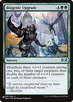 Magic the Gathering Card - Biogenic Upgrade - MTG Circle