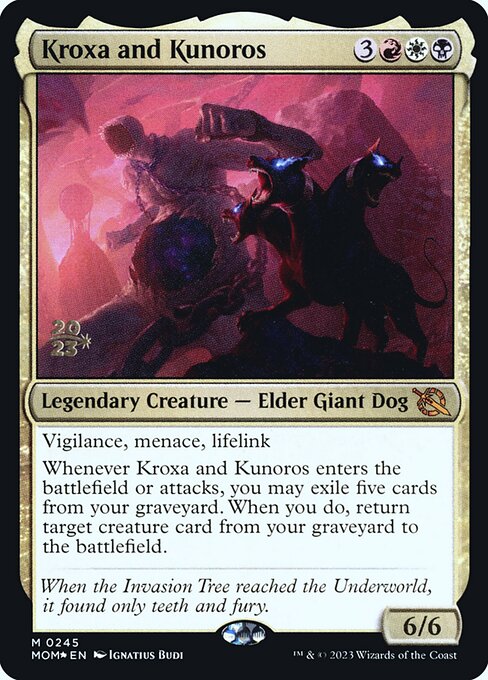 Magic the Gathering Card - Kroxa and Kunoros - MTG Circle