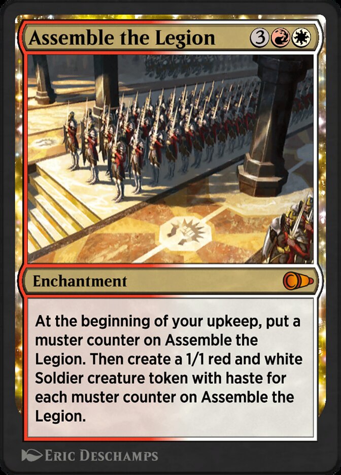Magic the Gathering Card - Assemble the Legion - MTG Circle