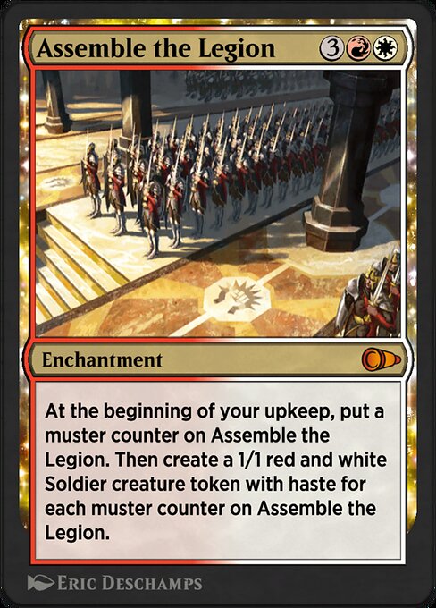 Magic the Gathering Card - Assemble the Legion - MTG Circle