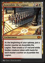Magic the Gathering Card - Assemble the Legion - MTG Circle