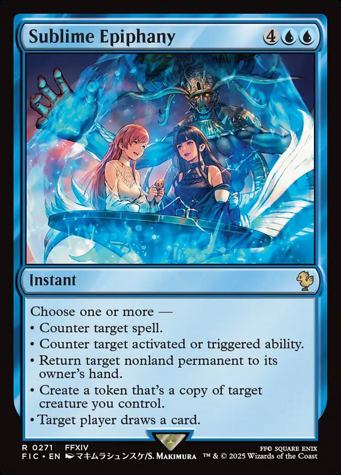 Magic the Gathering Card - Sublime Epiphany - MTG Circle