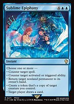 Magic the Gathering Card - Sublime Epiphany - MTG Circle