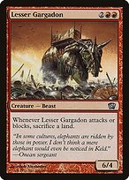 Magic the Gathering Card - Lesser Gargadon - MTG Circle