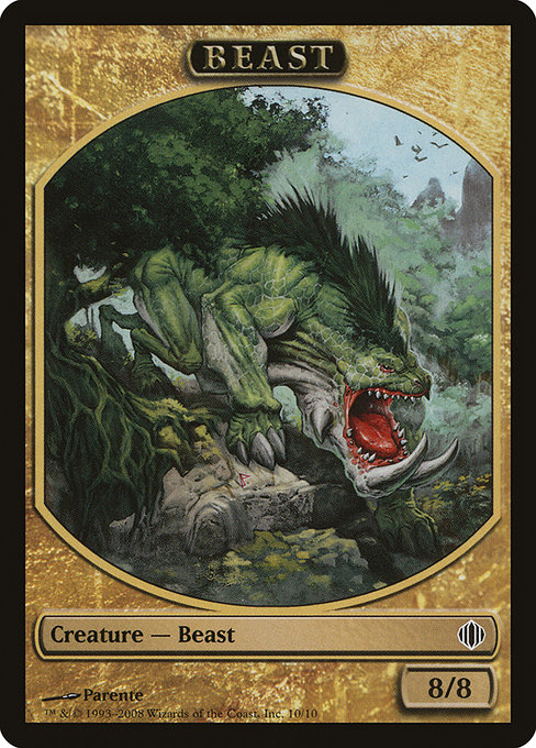 Magic the Gathering Card - Beast - MTG Circle