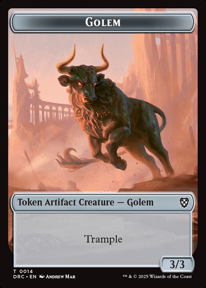 Magic the Gathering Card - Golem - MTG Circle