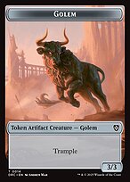 Magic the Gathering Card - Golem - MTG Circle