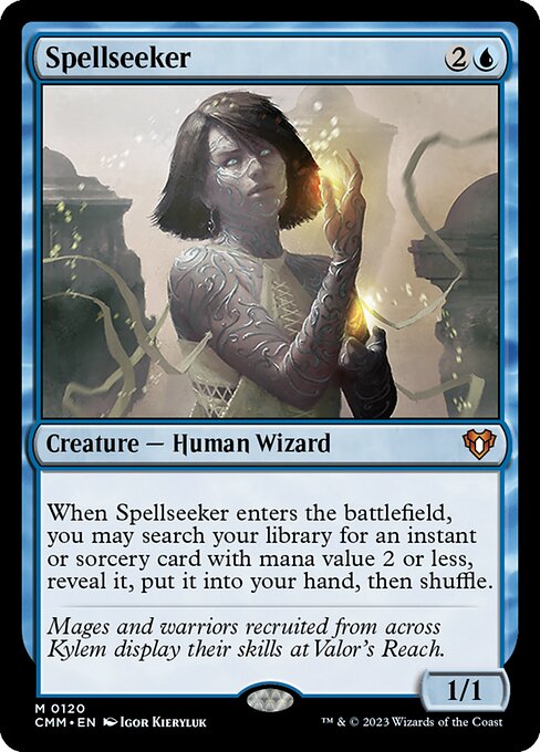 Magic the Gathering Card - Spellseeker - MTG Circle