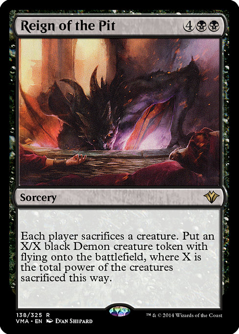 Magic the Gathering Card - Reign of the Pit - MTG Circle