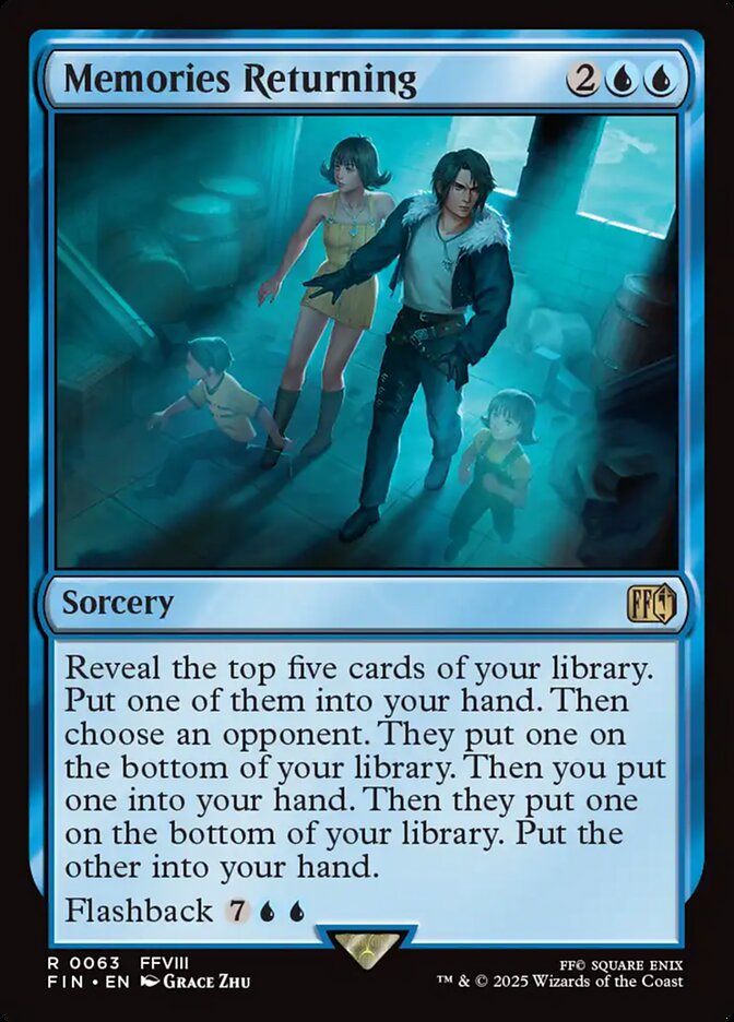 Magic the Gathering Card - Memories Returning - MTG Circle