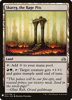 Magic the Gathering Card - Skarrg, the Rage Pits - MTG Circle