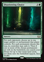 Magic the Gathering Card - Disorienting Choice - MTG Circle