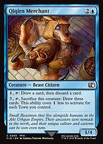 Magic the Gathering Card - Qiqirn Merchant - MTG Circle