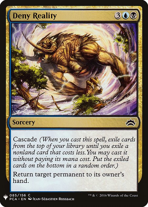 Magic the Gathering Card - Deny Reality - MTG Circle