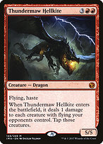 Magic the Gathering Card - Thundermaw Hellkite - MTG Circle