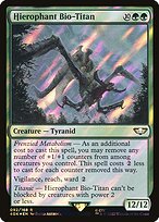 Magic the Gathering Card - Hierophant Bio-Titan - MTG Circle