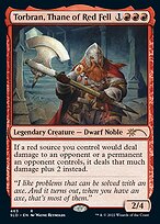 Magic the Gathering Card - Torbran, Thane of Red Fell - MTG Circle