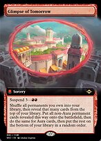 Magic the Gathering Card - Glimpse of Tomorrow - MTG Circle