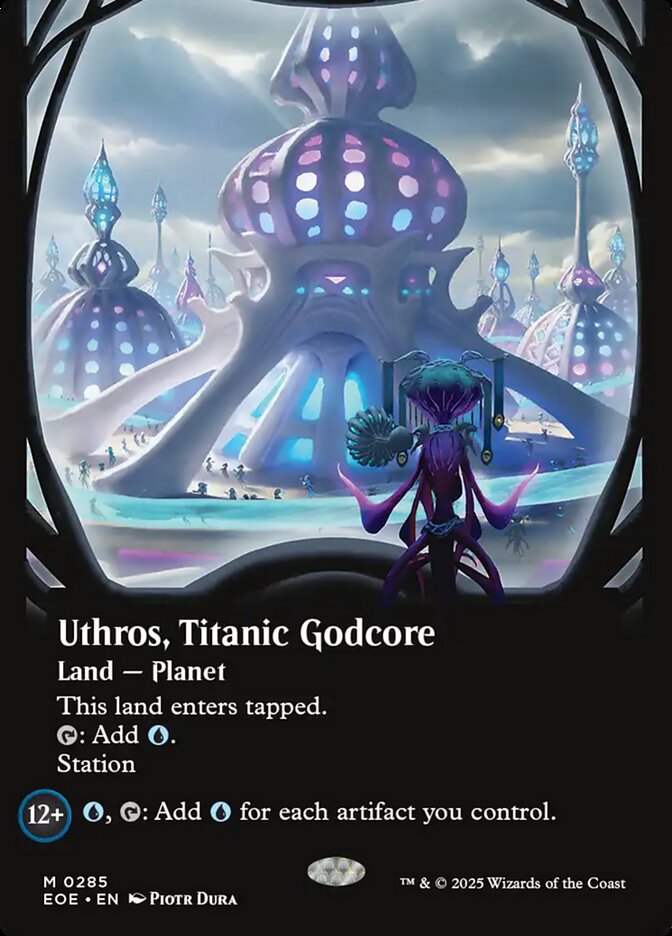 Magic the Gathering Card - Uthros, Titanic Godcore - MTG Circle