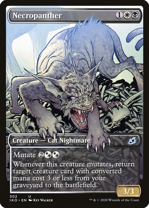 Magic the Gathering Card - Necropanther - MTG Circle