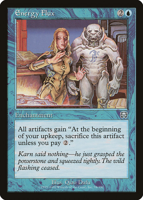 Magic the Gathering Card - Energy Flux - MTG Circle