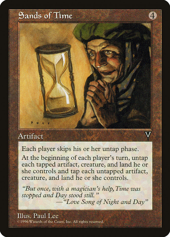 Magic the Gathering Card - Sands of Time - MTG Circle