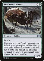 Magic the Gathering Card - Arachnus Spinner - MTG Circle