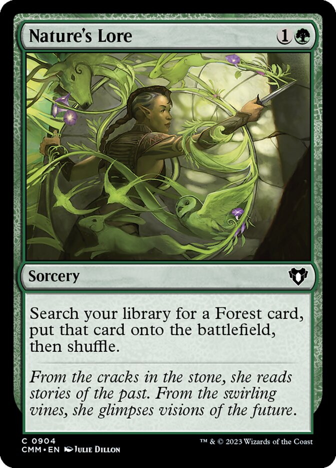 Magic the Gathering Card - Nature's Lore - MTG Circle