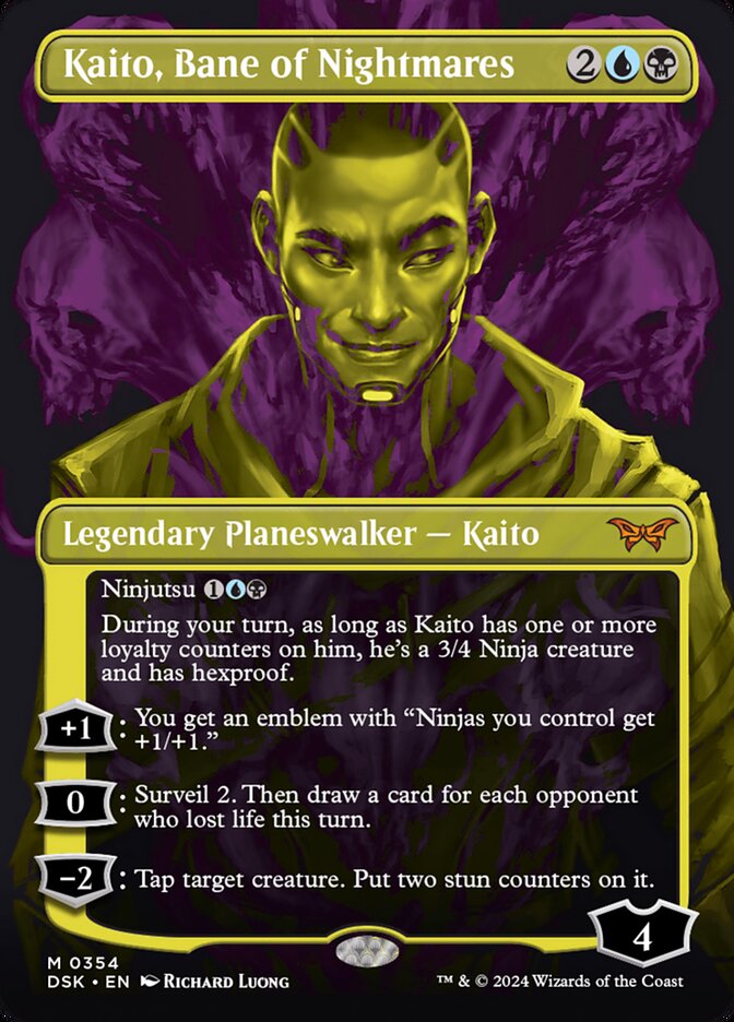 Magic the Gathering Card - Kaito, Bane of Nightmares - MTG Circle