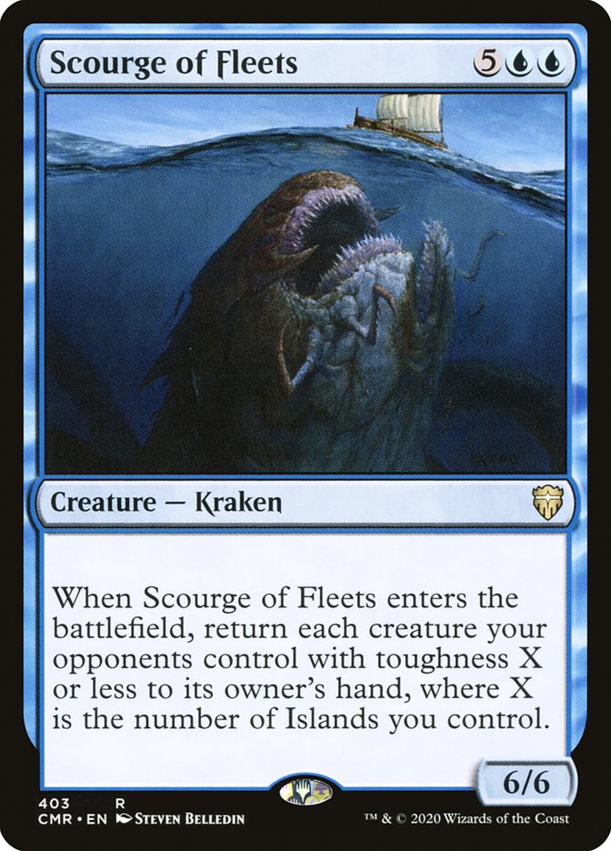 Magic the Gathering Card - Scourge of Fleets - MTG Circle