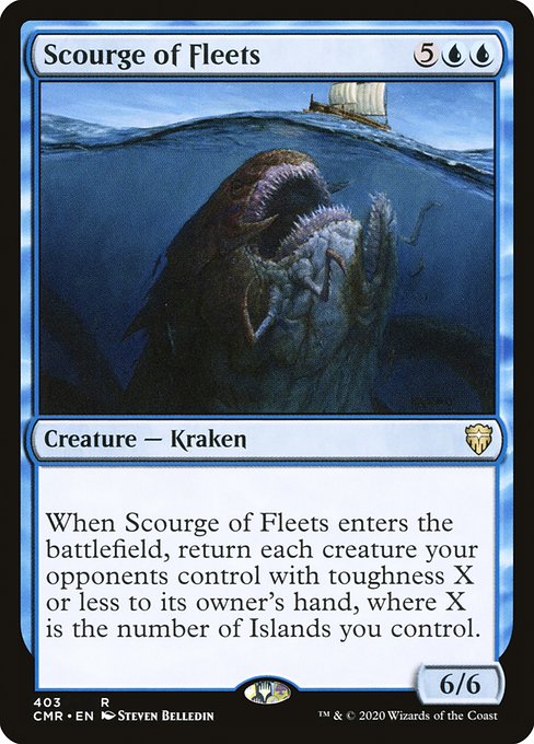 Magic the Gathering Card - Scourge of Fleets - MTG Circle