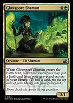 Magic the Gathering Card - Glowspore Shaman - MTG Circle