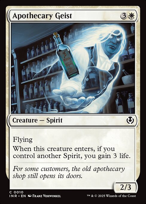 Magic the Gathering Card - Apothecary Geist - MTG Circle