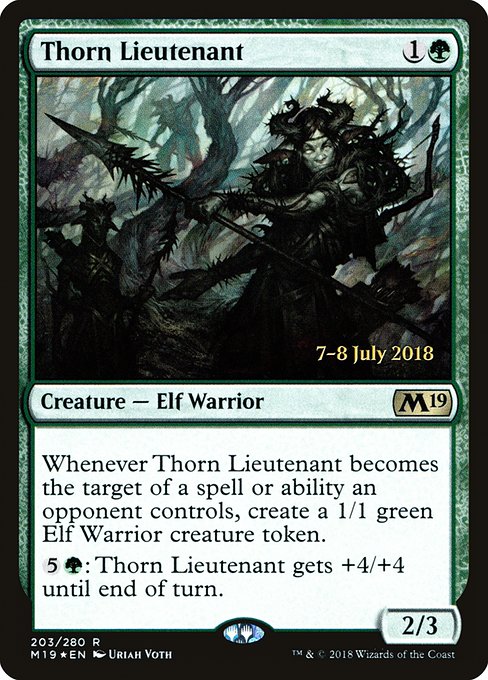 Magic the Gathering Card - Thorn Lieutenant - MTG Circle