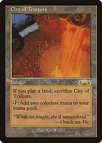 Magic the Gathering Card - City of Traitors - MTG Circle