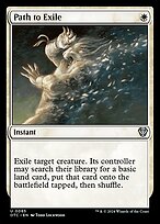 Magic the Gathering Card - Path to Exile - MTG Circle