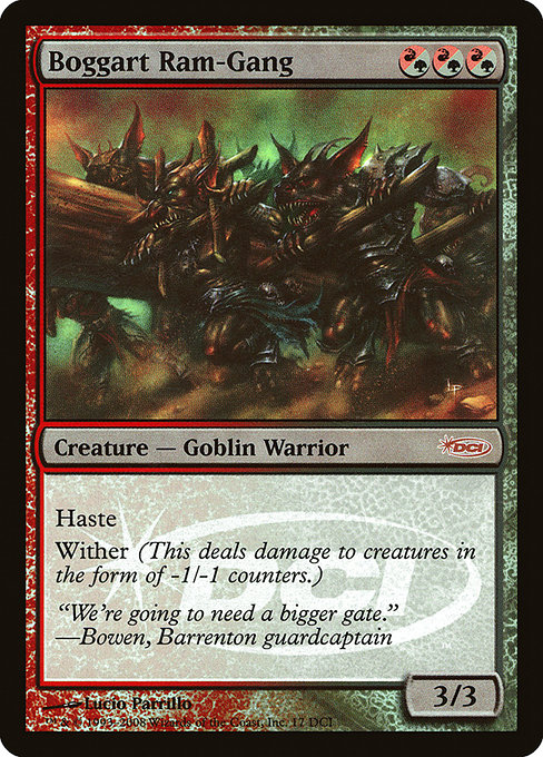 Magic the Gathering Card - Boggart Ram-Gang - MTG Circle