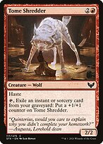 Magic the Gathering Card - Tome Shredder - MTG Circle